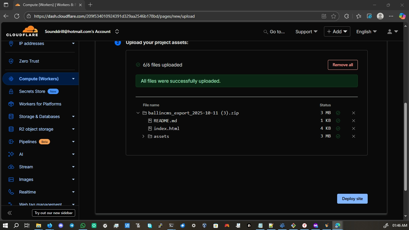 Screenshot of dark visual-focused interface captured at 1:46:55 am